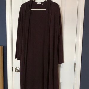 JJill open hooded sweater/sweatshirt